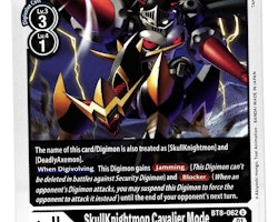 Skullknightmon Cavalier Mode Uncommon BT8-062 New Hero Digimon