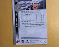 #503 Ben Hutton 2020-21 Upper Deck Extended Series Hockey