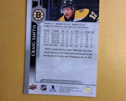 #510 Craig Smith 2020-21 Upper Deck Extended Series Hockey