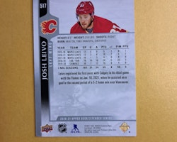 #517 Josh Leivo 2020-21 Upper Deck Extended Series Hockey