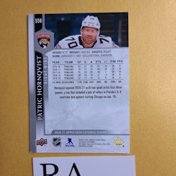 #558 Patric Hornqvist 2020-21 Upper Deck Extended Series Hockey