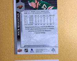#566 Nick Bjugstad 2020-21 Upper Deck Extended Series Hockey