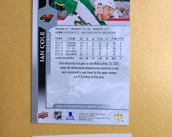 #568 Ian Cole 2020-21 Upper Deck Extended Series Hockey