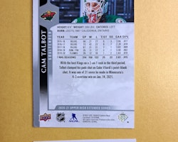 #570 Cam Talbot 2020-21 Upper Deck Extended Series Hockey