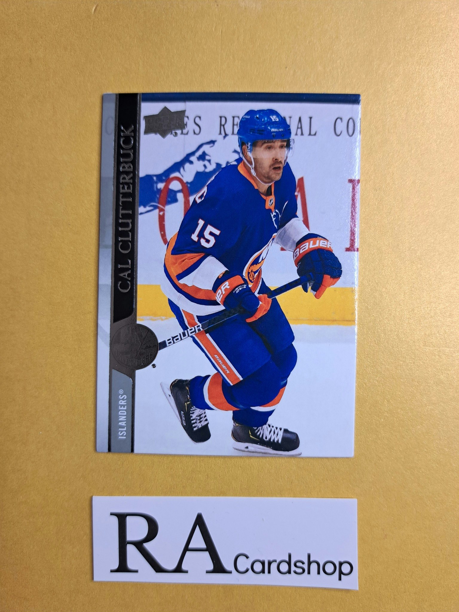 #587 Cal Clutterbuck 2020-21 Upper Deck Extended Series Hockey