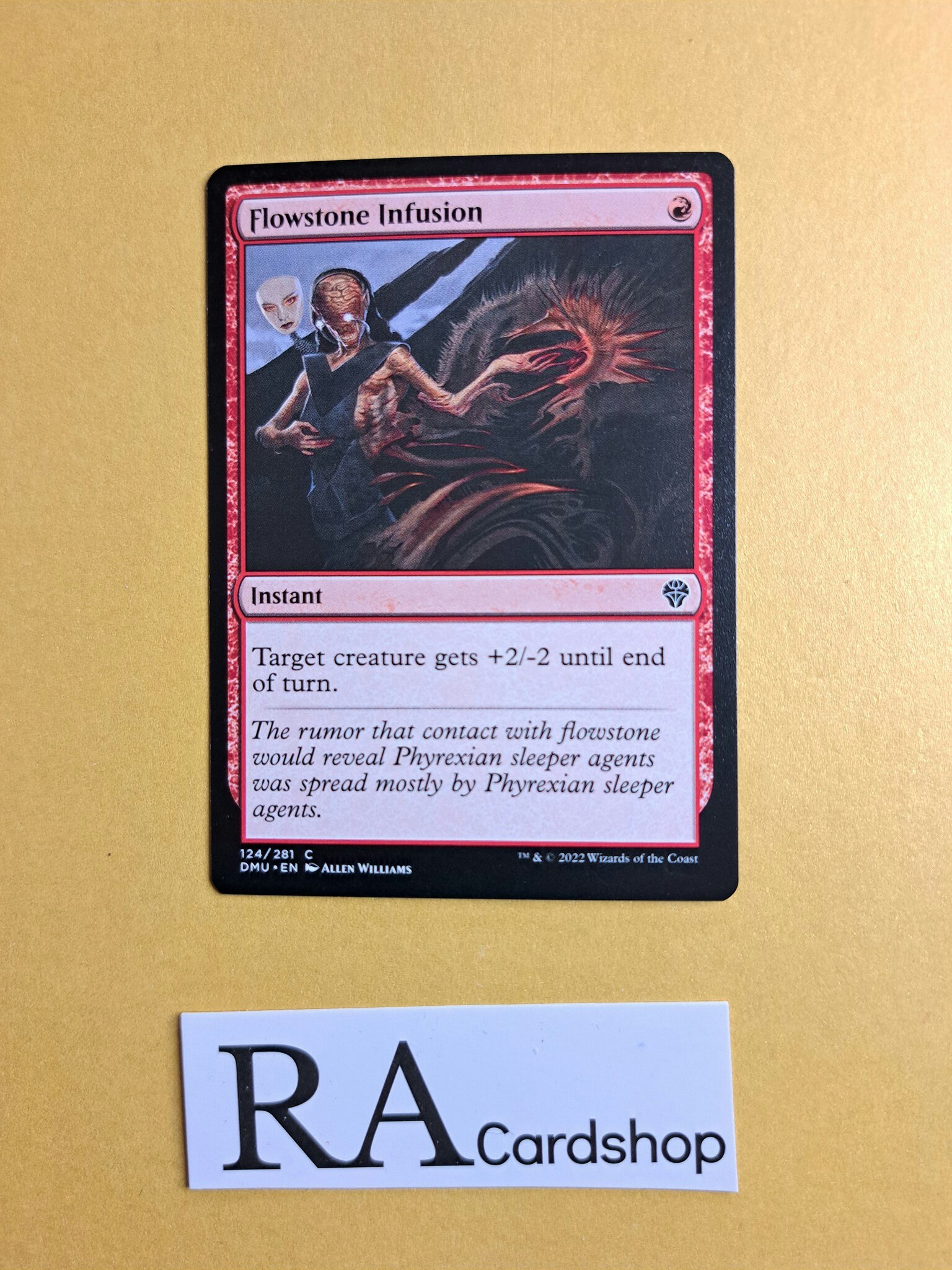 Flowstone Infusion Common 124/281 Dominaria United (DMU) Magic the Gathering