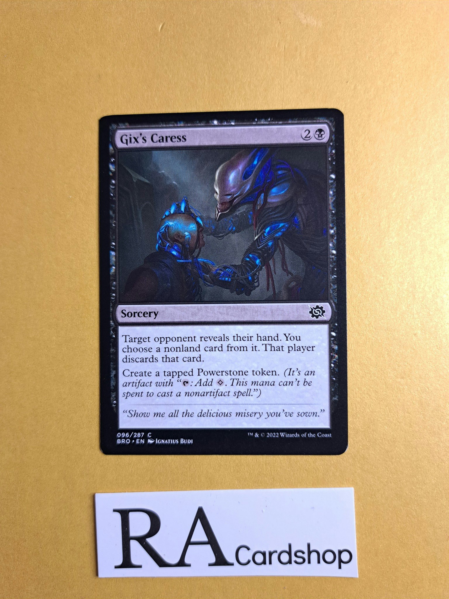 Gixs Caress Common 096/287 The Brothers War Magic the Gathering
