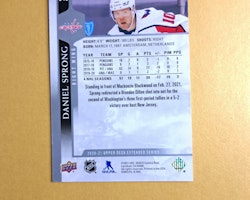 #648 Daniel Sprong 2020-21 Upper Deck Extended Series Hockey