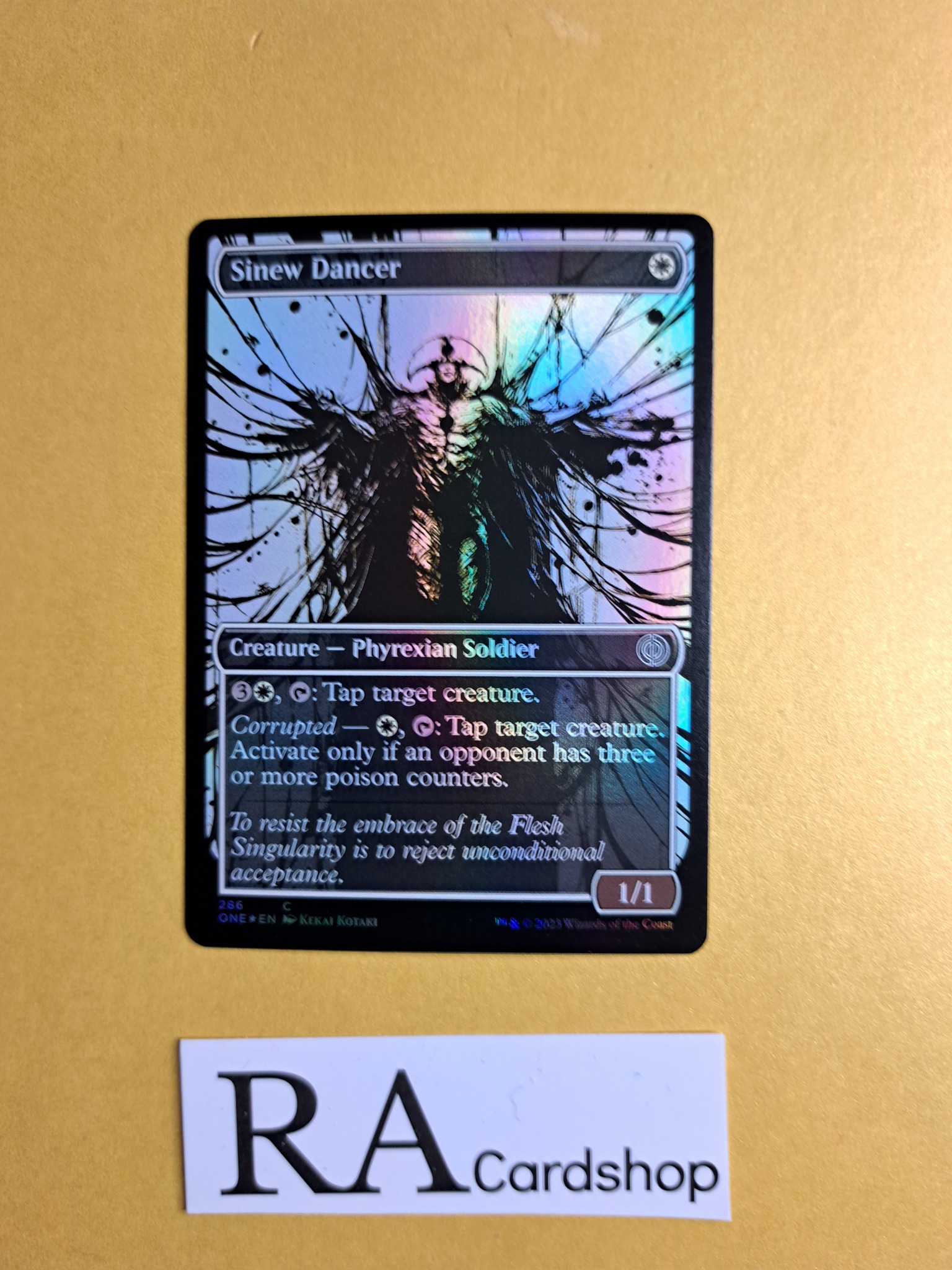 Sinew Dancer Common Foil #286 Phyrexia All Will Be One Extras Magic the Gathering