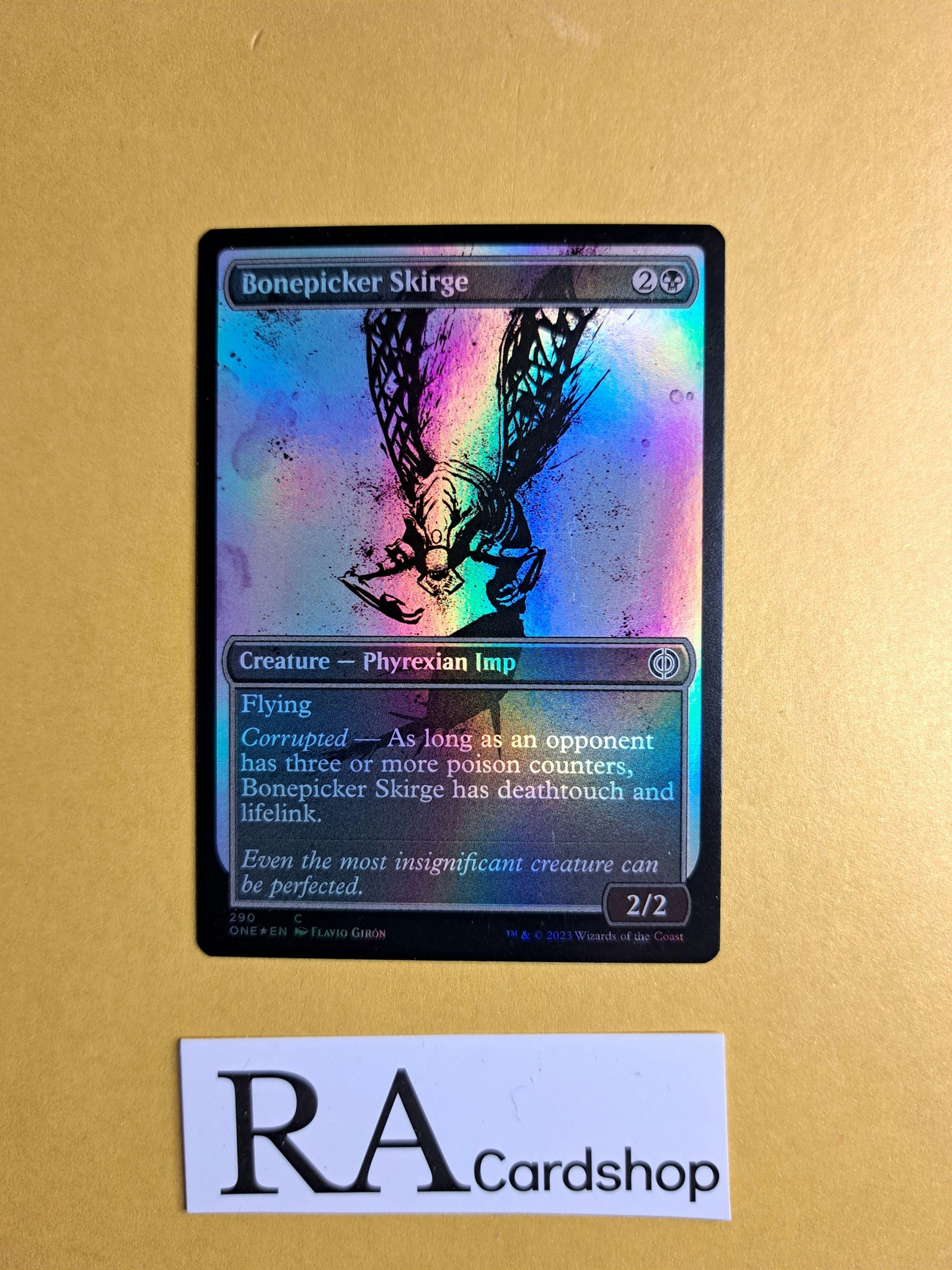 Bonepicker Skirge Common Foil #290 Phyrexia All Will Be One Extras Magic the Gathering