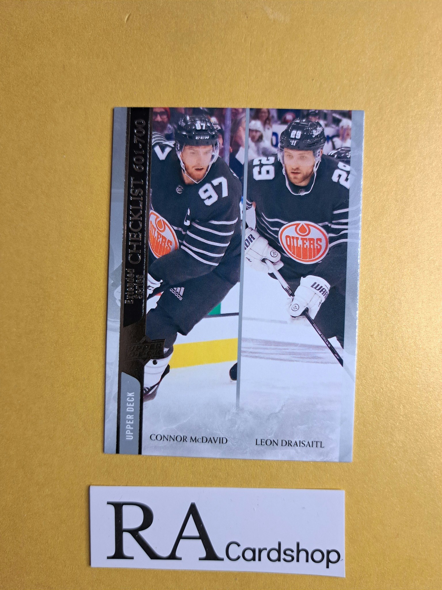 #700 Checklist 601-700 Upper Deck Extended Series Hockey