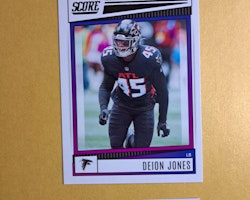 #37 Deion Jones 2022 Panini Score Football NFL