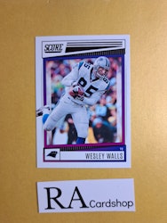 #52 Wesley Walls 2022 Panini Score Football NFL
