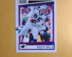 #52 Wesley Walls 2022 Panini Score Football NFL
