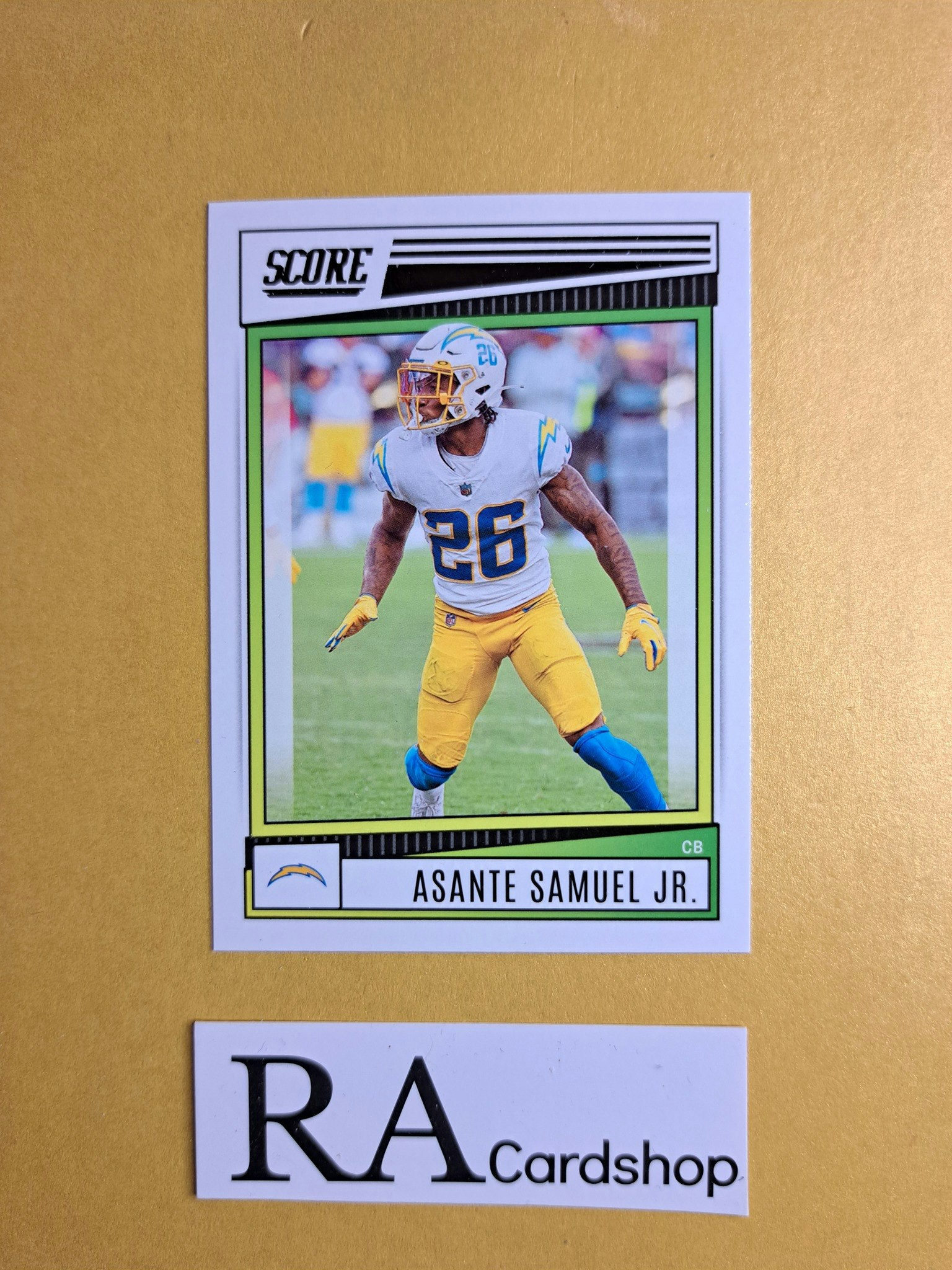 #140 Asante Samuel JR 2022 Panini Score Football NFL