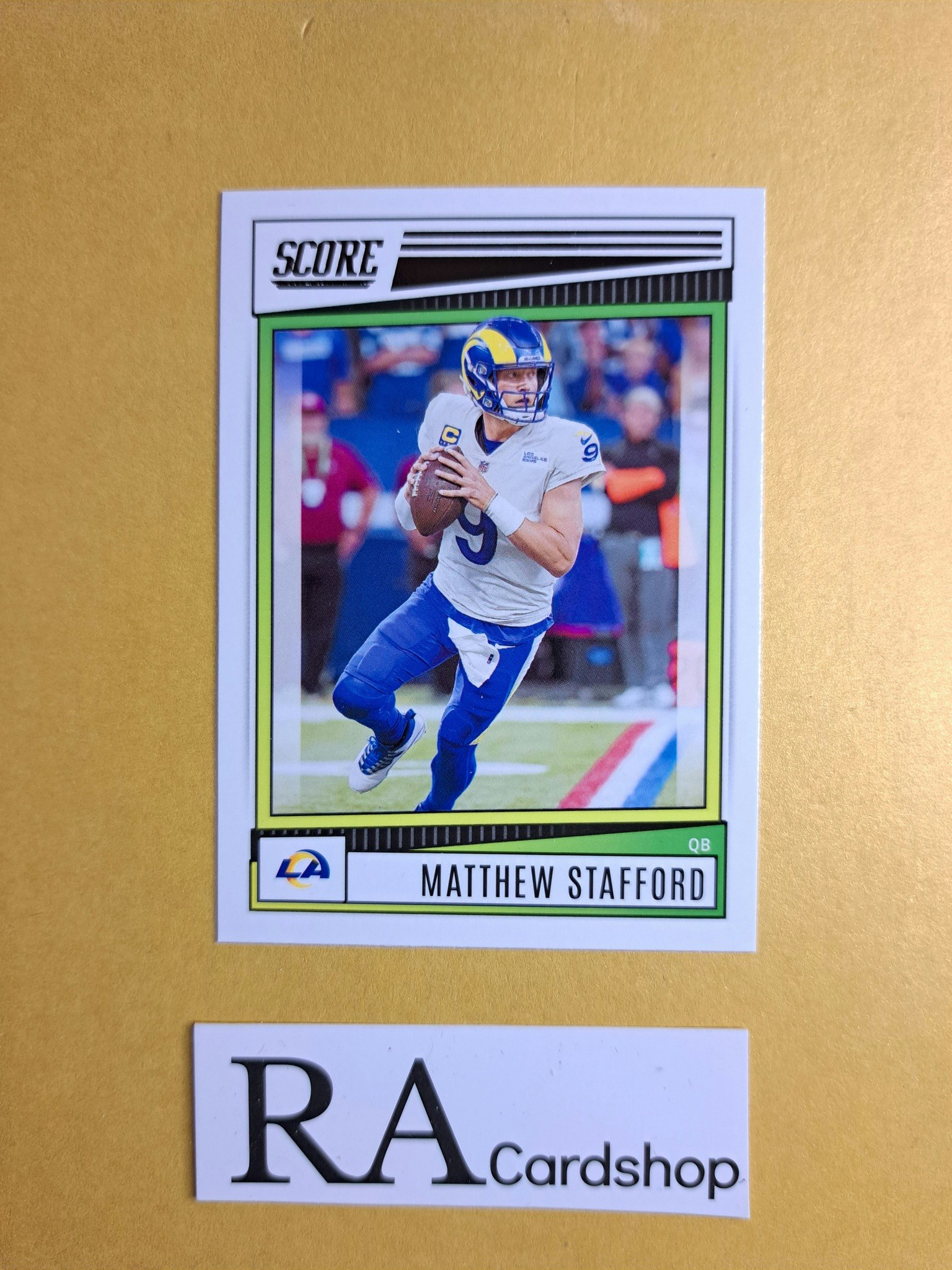 #155 Matthew Stafford 2022 Panini Score Football NFL