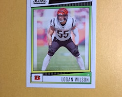 #197 Logan Wilson 2022 Panini Score Football NFL