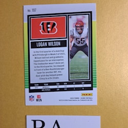 #197 Logan Wilson 2022 Panini Score Football NFL