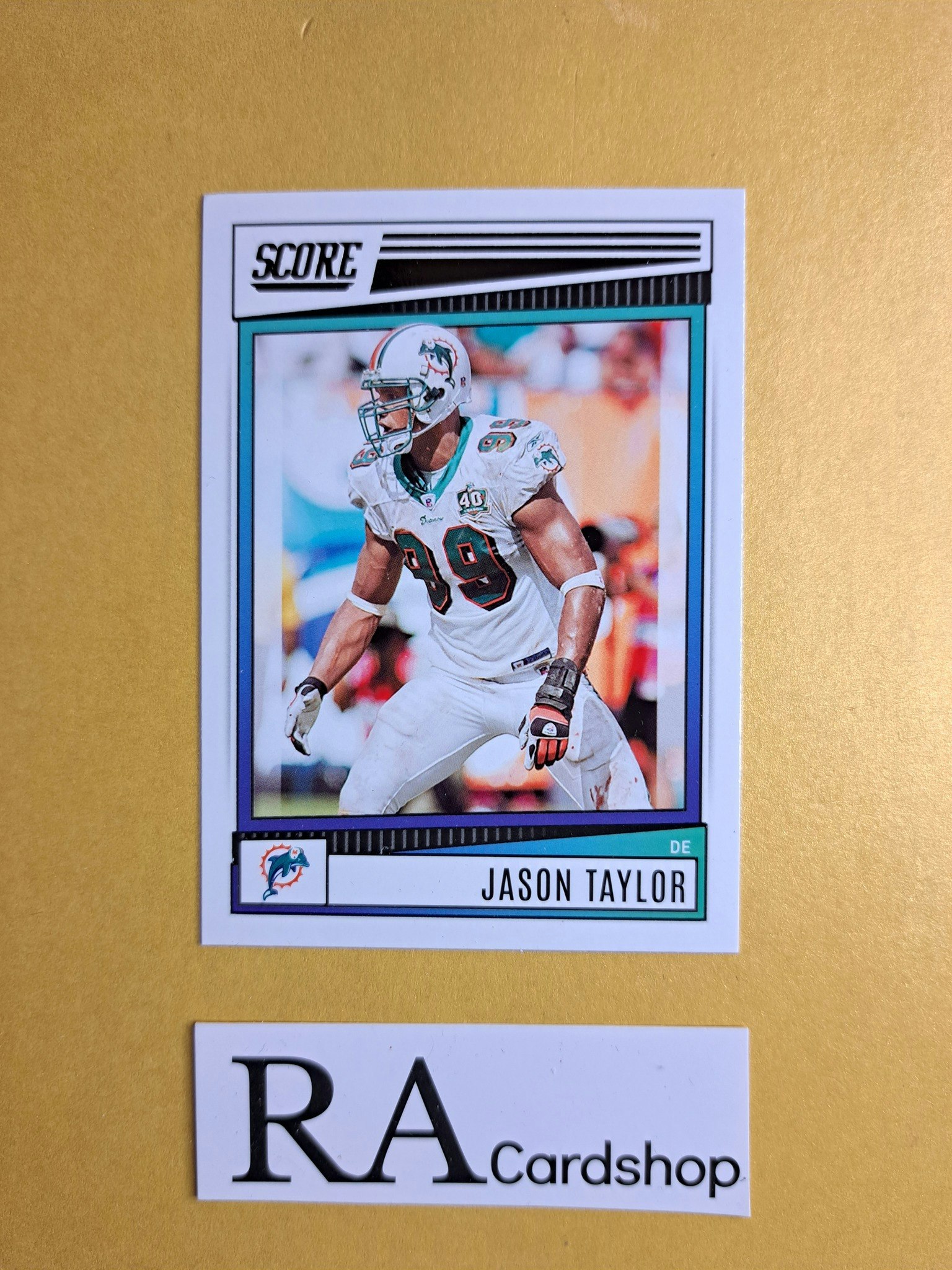 #279 Jason Taylor 2022 Panini Score Football NFL