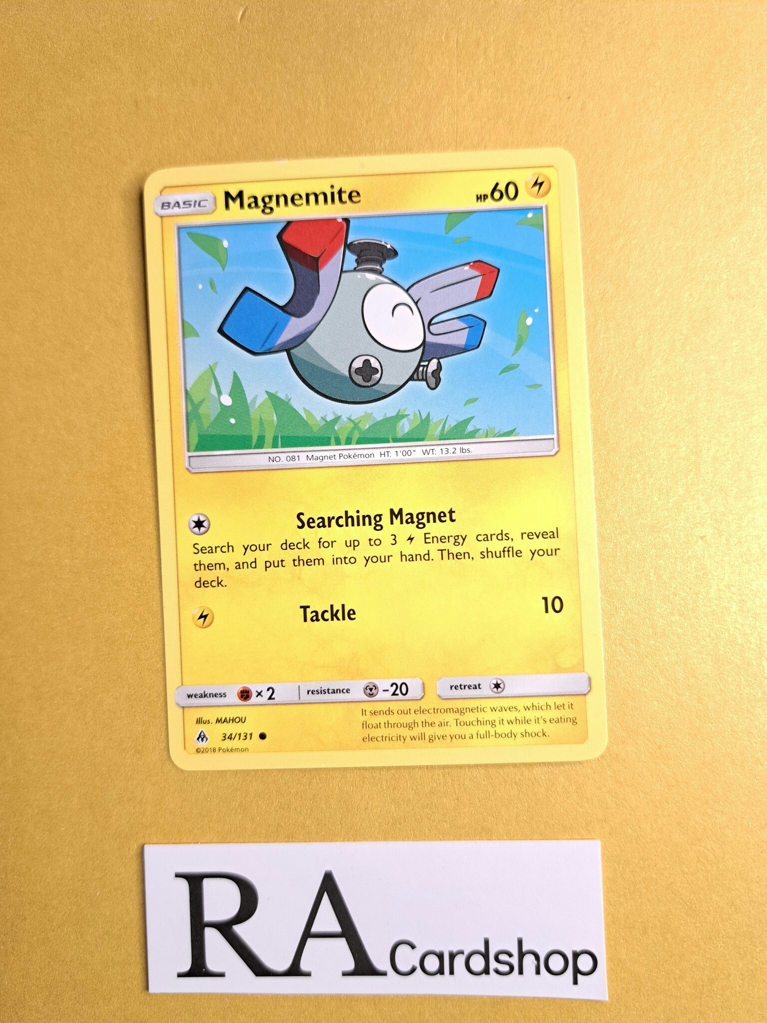 Magnemite Common 34/131 Forbidden Light Pokemon