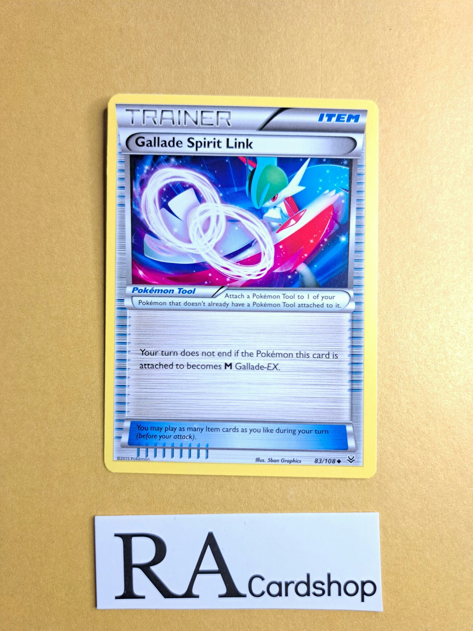 Gallade Spirit Link Uncommon 83/108 Roaring Skies Pokemon