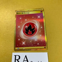 Basic Fire Energy Secret Rare 230/197 Obsidian Flames Pokemon