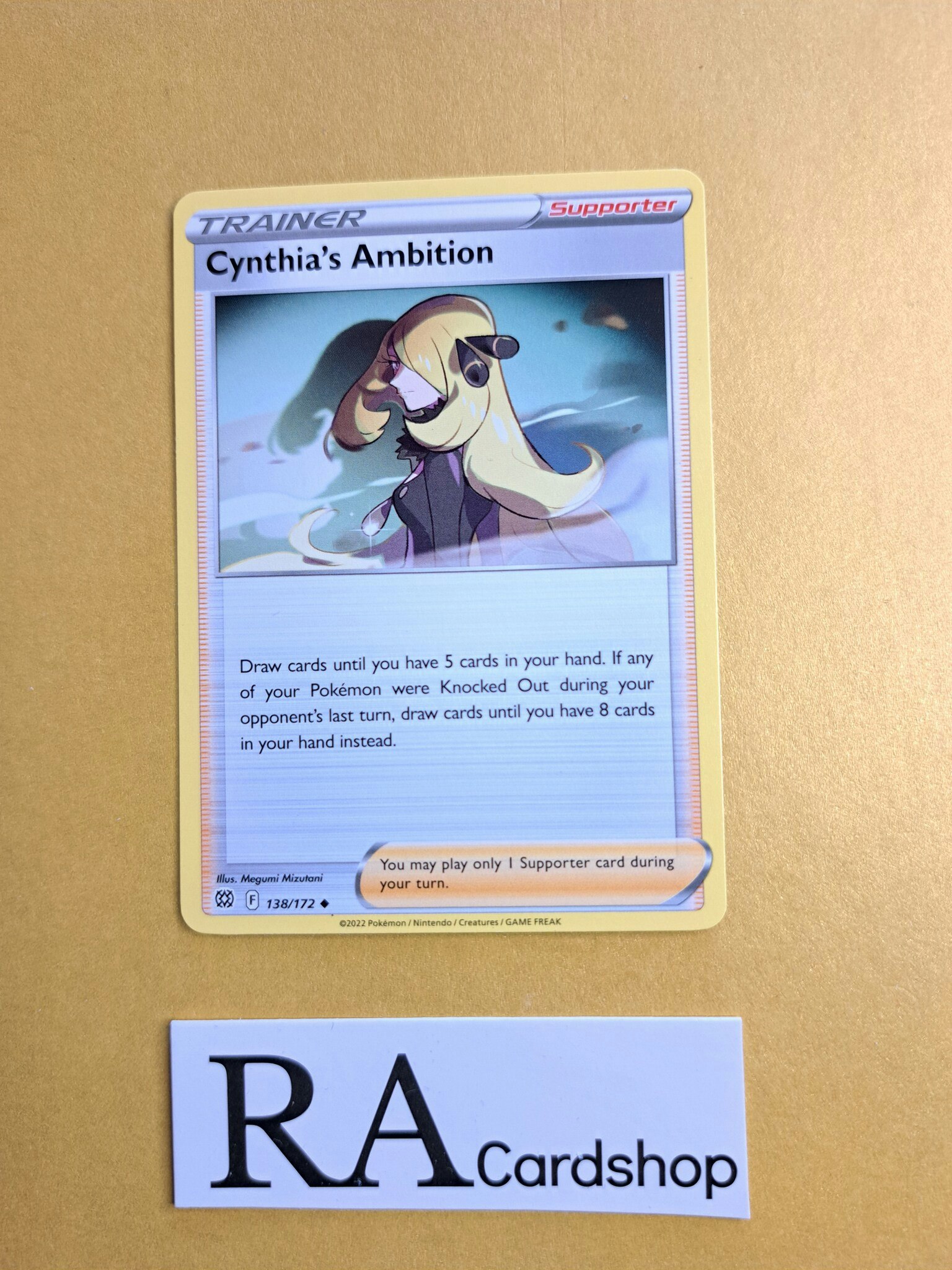 Cynthias Ambition Uncommon 138/172 Brilliant Stars Pokemon
