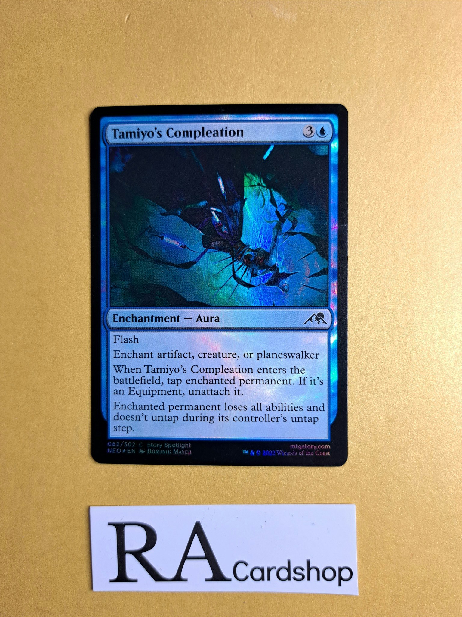 Tamiyos Compleation Common Foil 083/302 Kamigawa: Neon Dynasty (NEO) Magic the Gathering