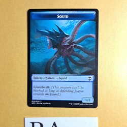 Token Squid 012/036 Treasure 013/017 Commander Streets of New Capenna Extras Magic the Gathering