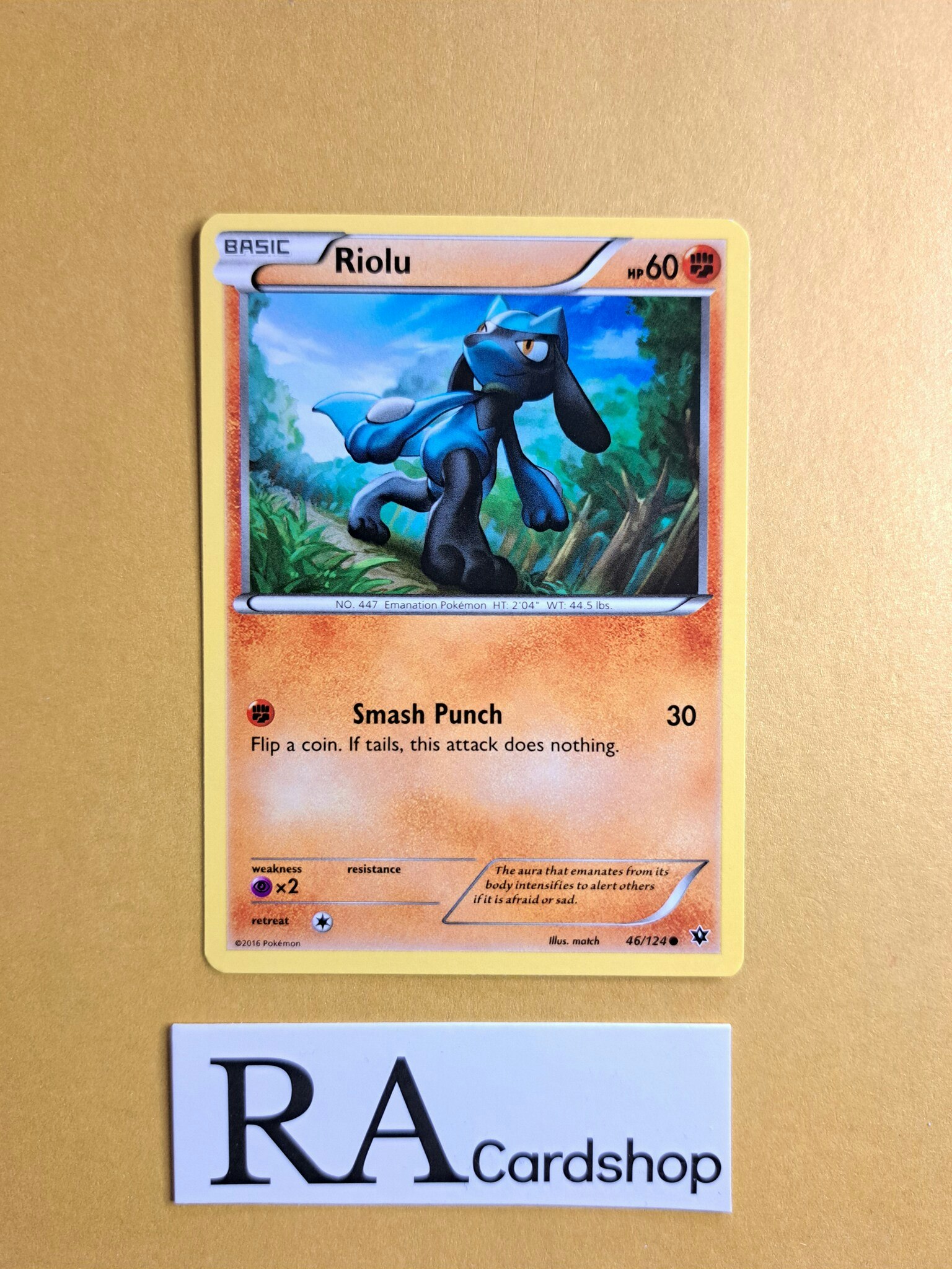 Riolu Common 46/124 Fates Collide Pokemon