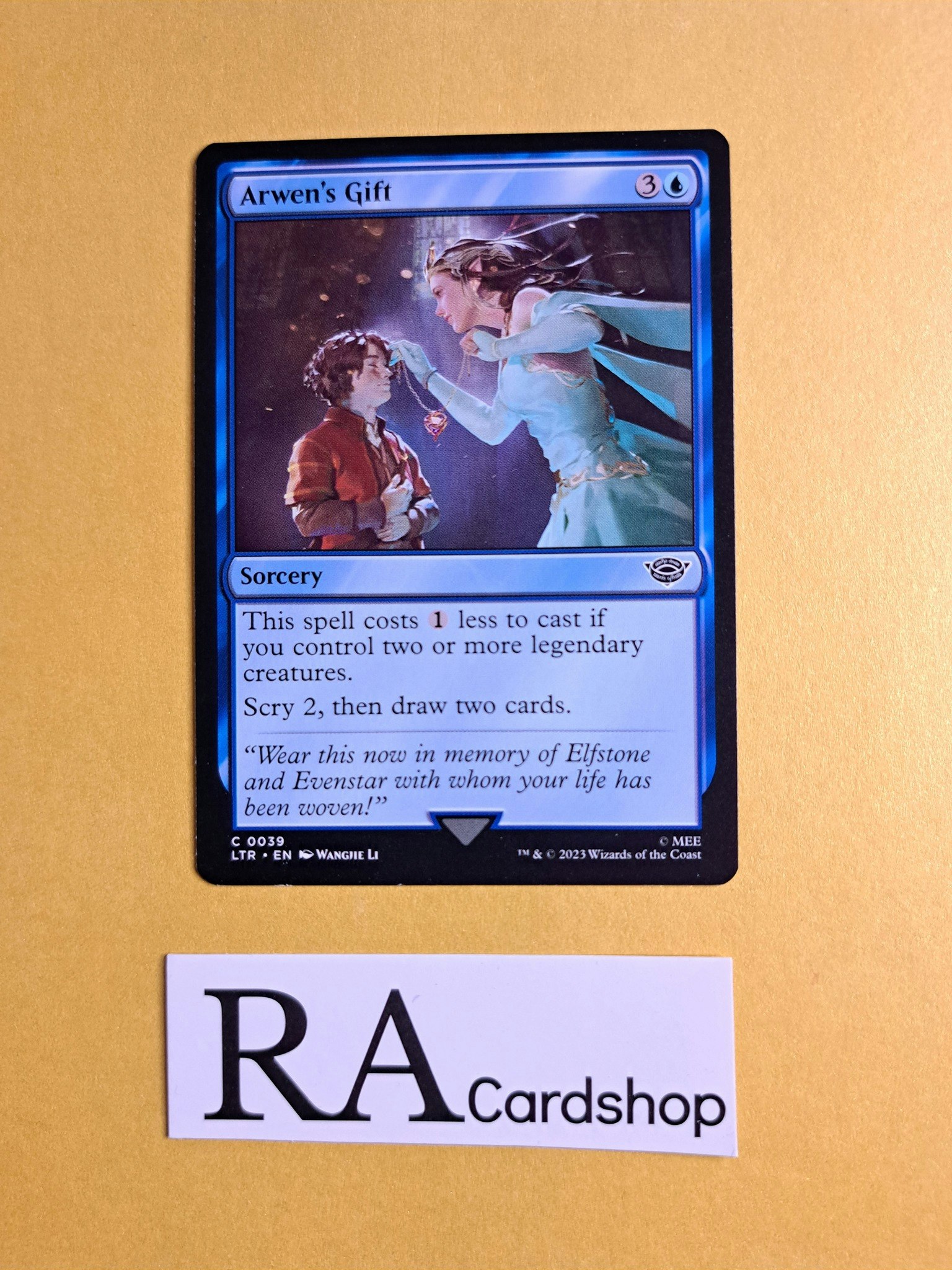 Arwens Gift Common 039 The Lord of the Rings Tales of Middle-earth Magic the Gathering
