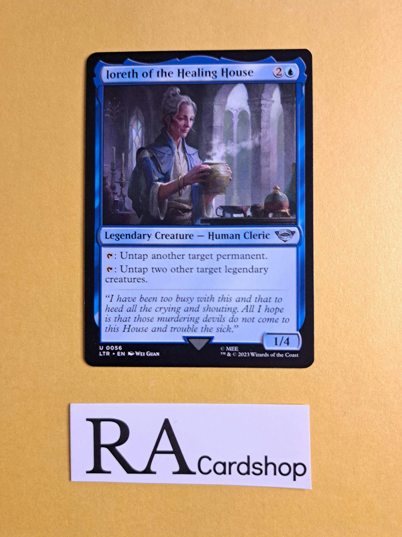Ioreth of the Healing House Uncommon 056 The Lord of the Rings Tales of Middle-earth Magic the Gathering