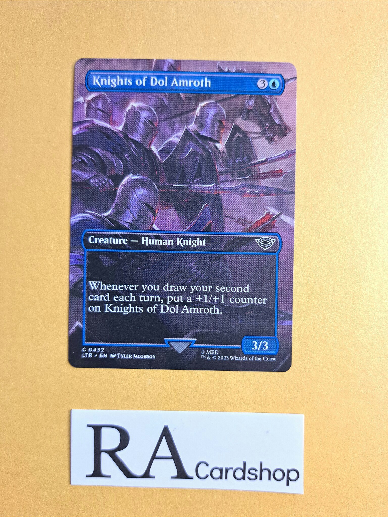 Knights of Dol Amroth Common 432 The Lord of the Rings Tales of Middle-earth Extras Magic the Gathering