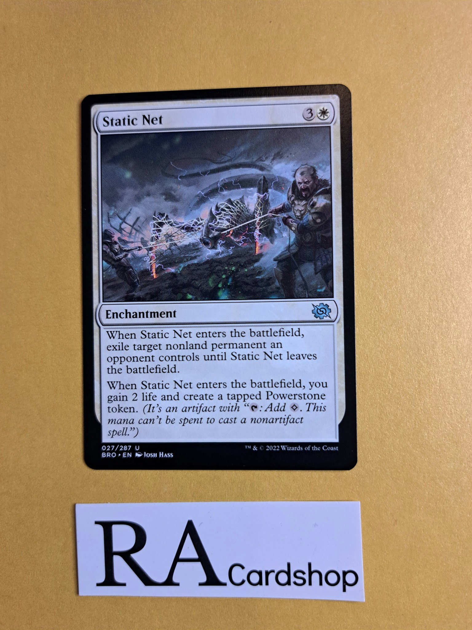 Static Net Uncommon 027/287 The Brothers War Magic the Gathering