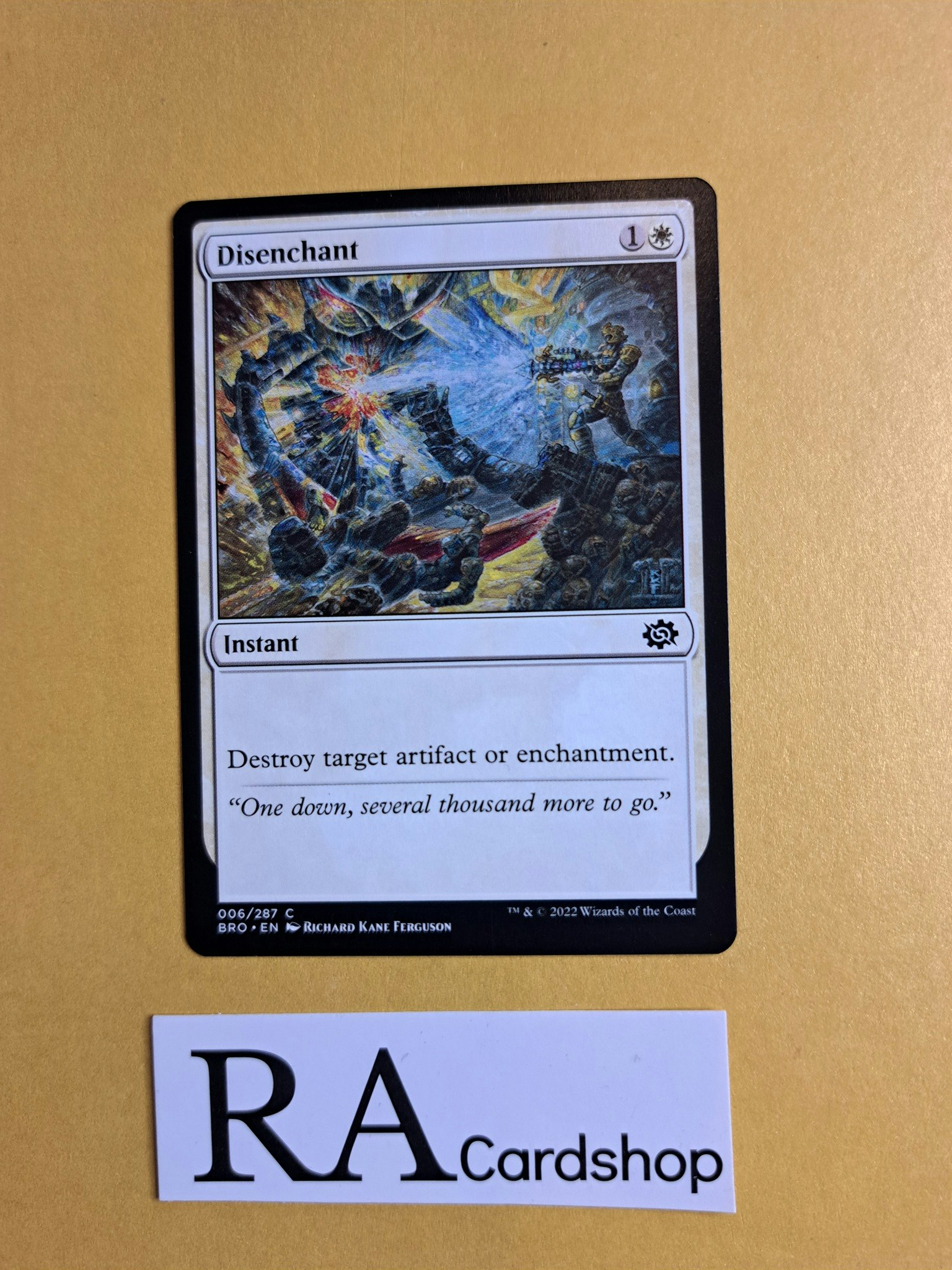 Disenchant Common 006/287 The Brothers War Magic the Gathering
