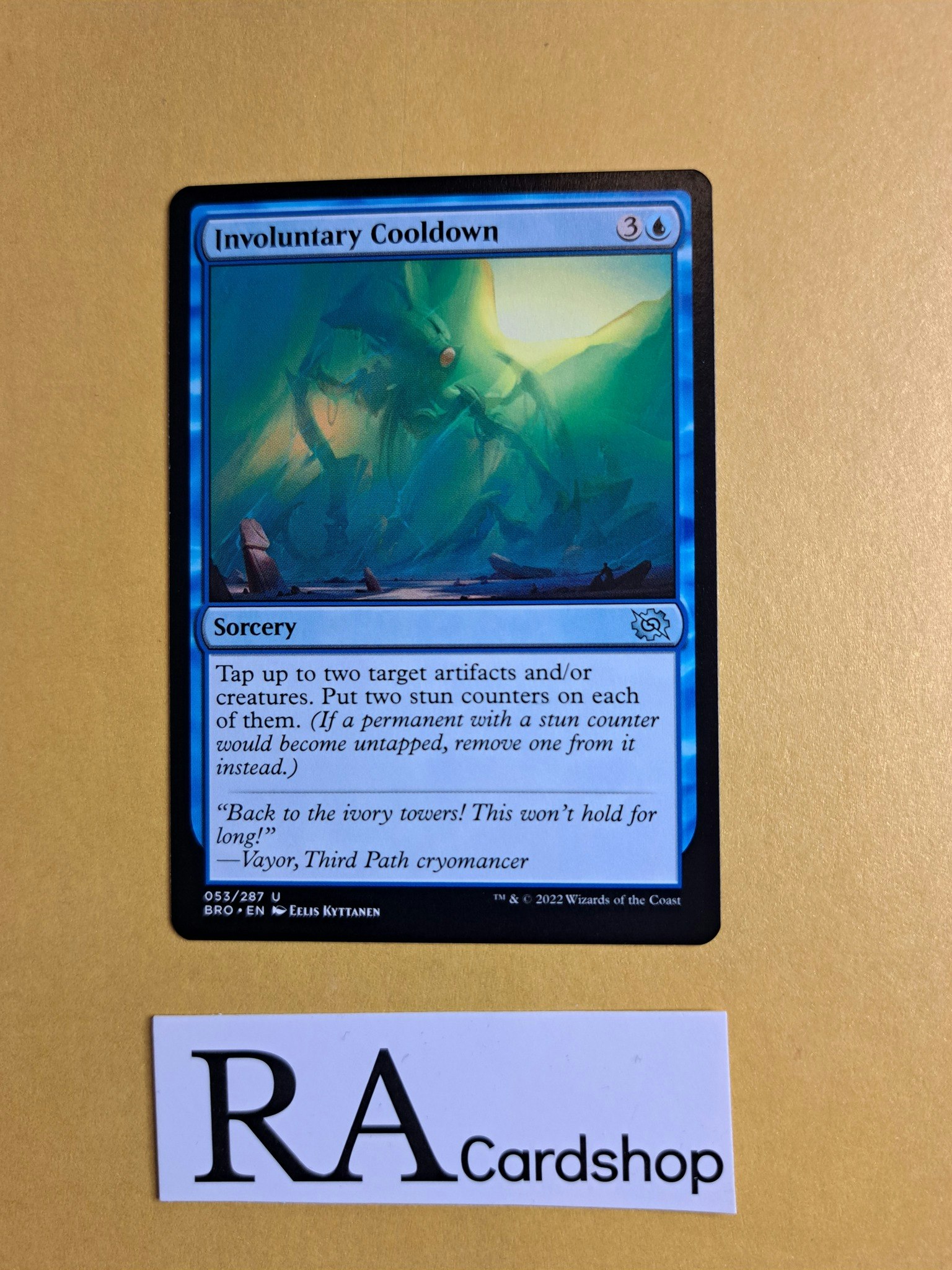 Involuntary Cooldown Uncommon 053/287 The Brothers War Magic the Gathering
