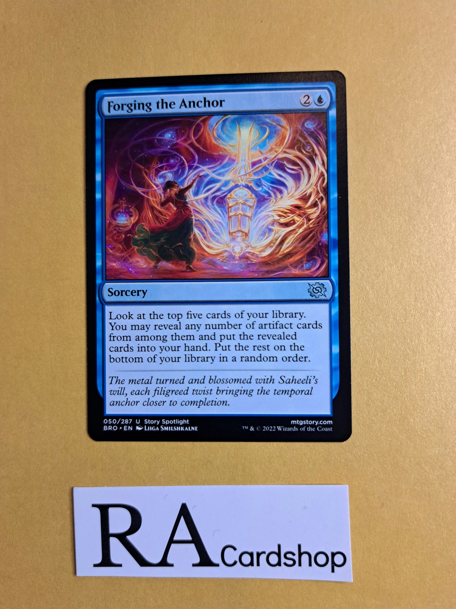 Forging the Anchor Uncommon 050/287 The Brothers War Magic the Gathering