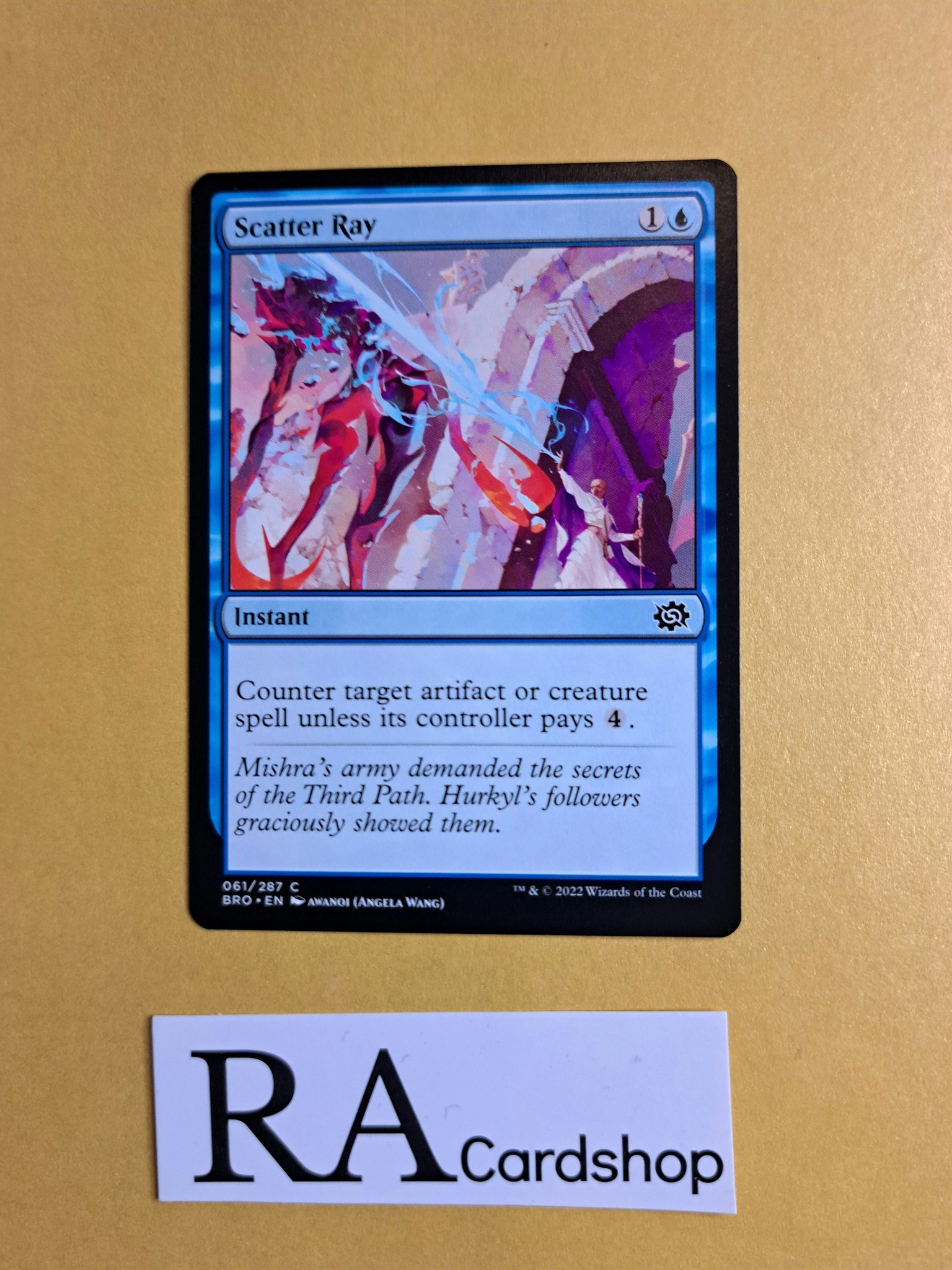 Scatter Ray Common 061/287 The Brothers War Magic the Gathering