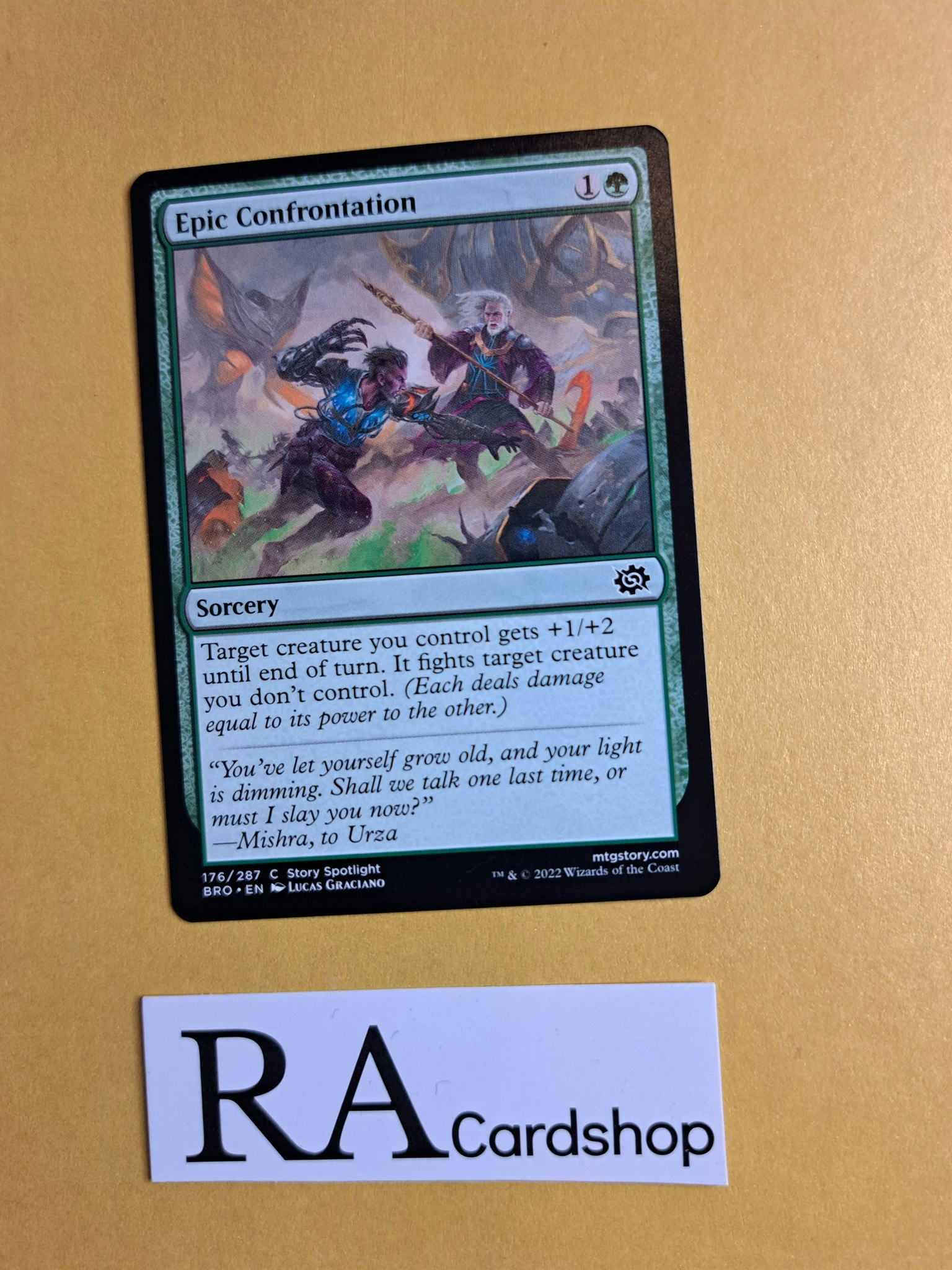 Epic Confrontation Common 176/287 The Brothers War Magic the Gathering