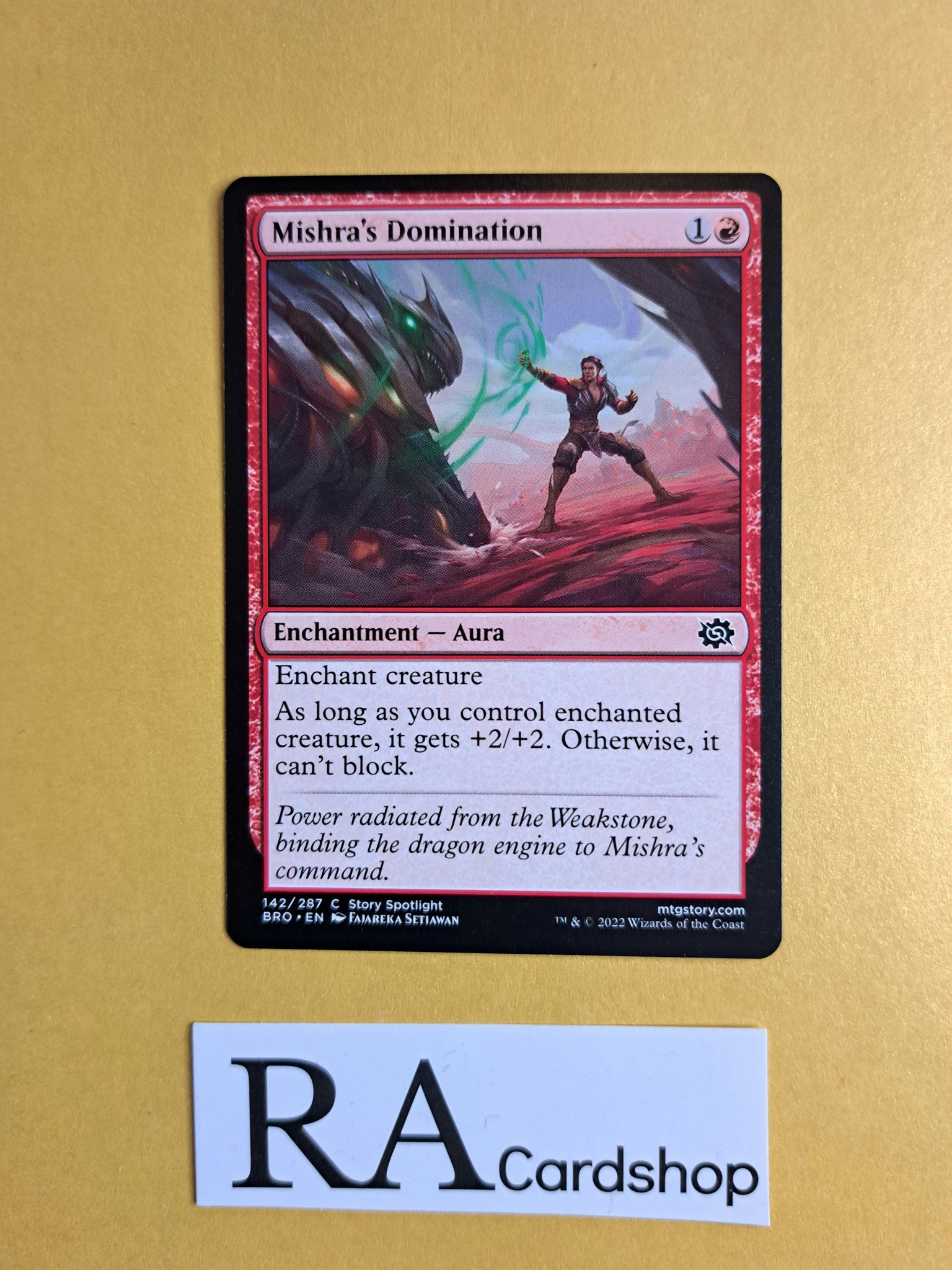 Mishras Domination Common 142/287 The Brothers War Magic the Gathering