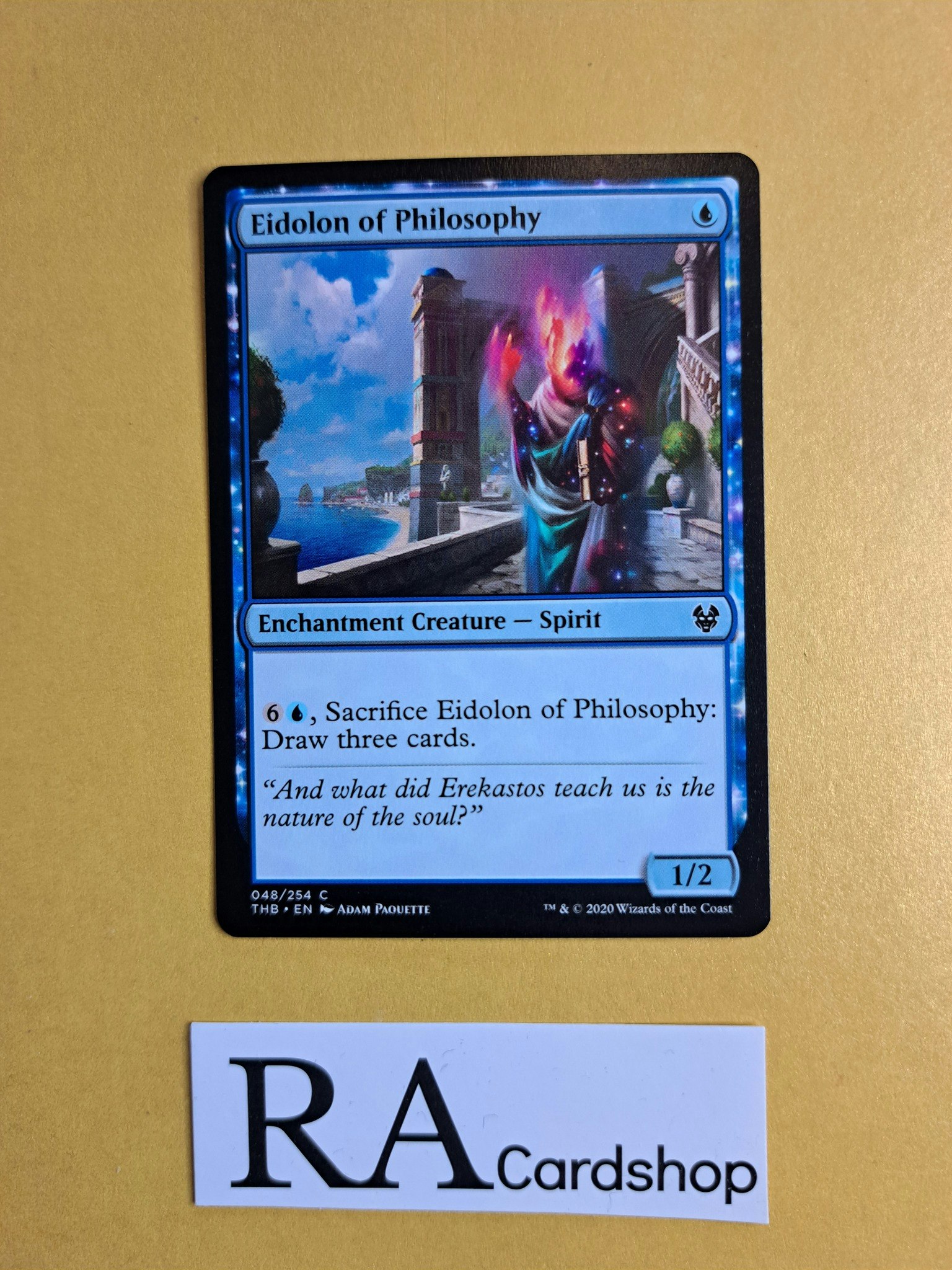 Eidolon of Philosophy Common 048/254 Theros Beyond Death (THB) Magic the Gathering