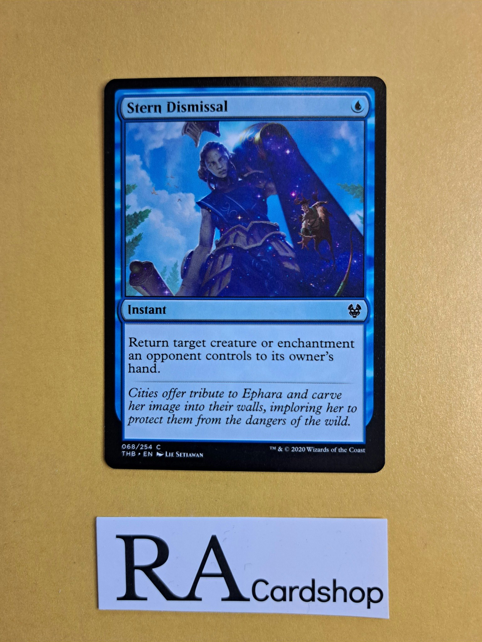 Stern Dismissal Common 068/254 Theros Beyond Death (THB) Magic the Gathering