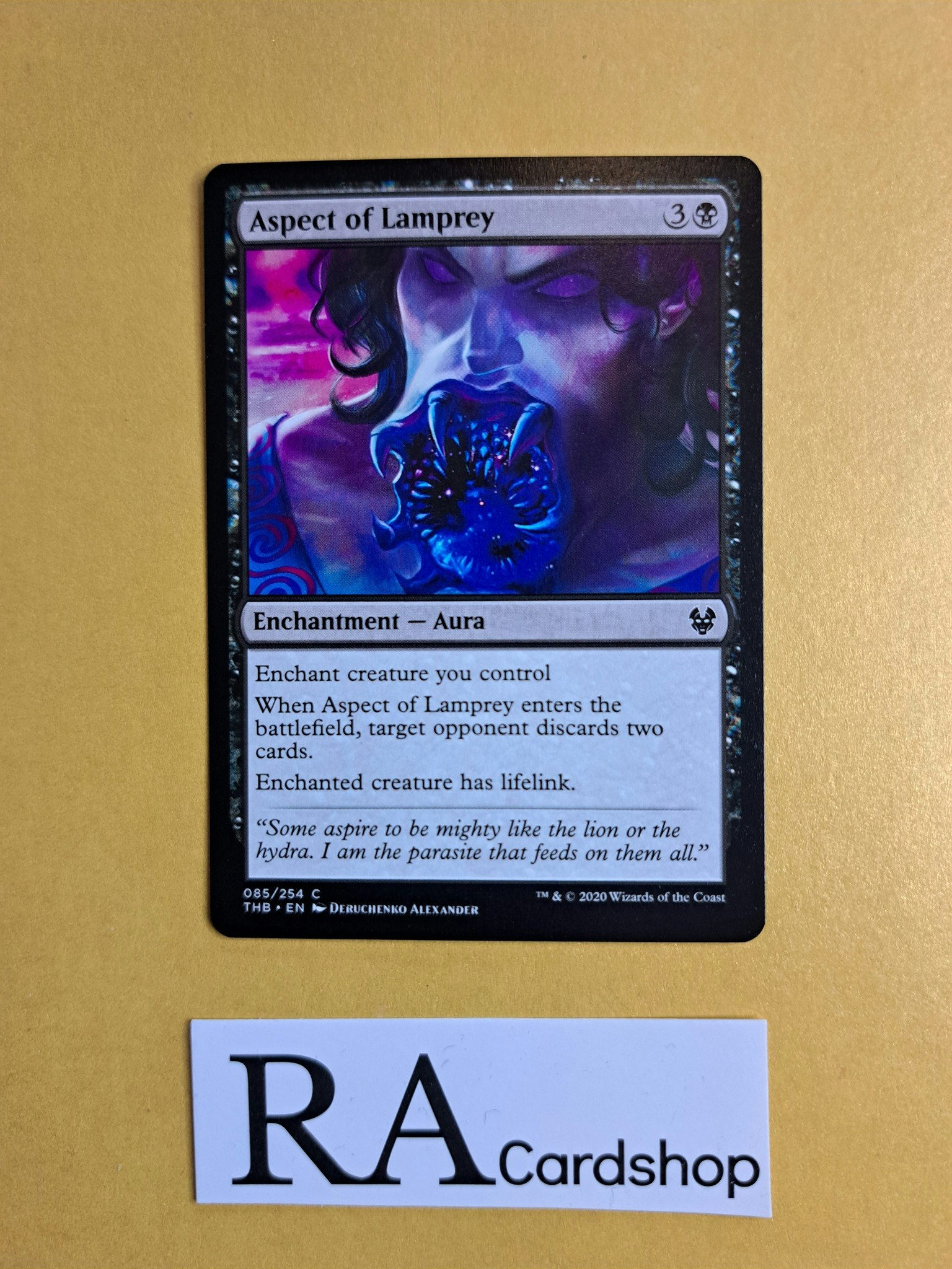Aspect of Lamprey Common 085/254 Theros Beyond Death Magic the Gathering
