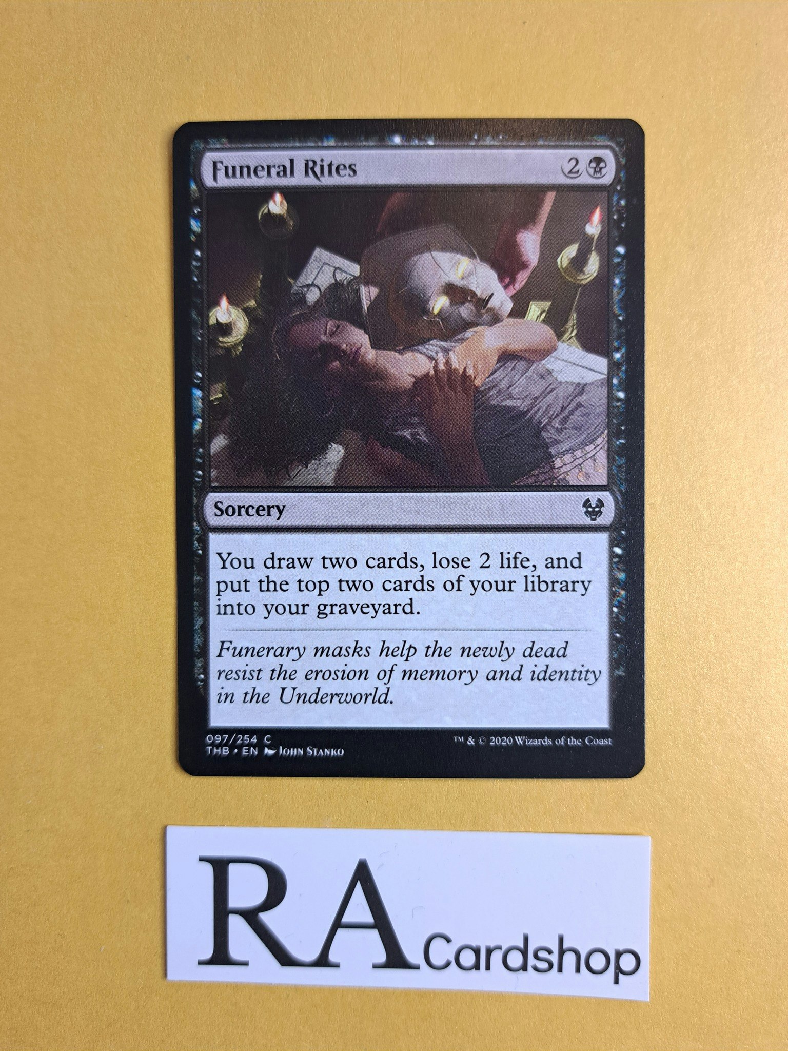 Funeral Rites Common 097/254 Theros Beyond Death Magic the Gathering