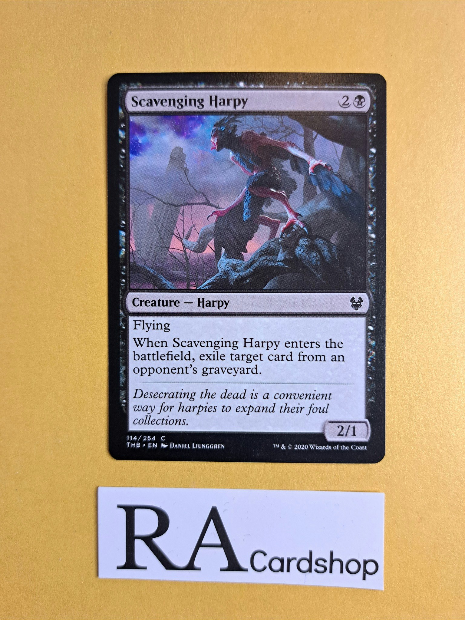 Scavenging Harpy Common 114/254 Theros Beyond Death Magic the Gathering