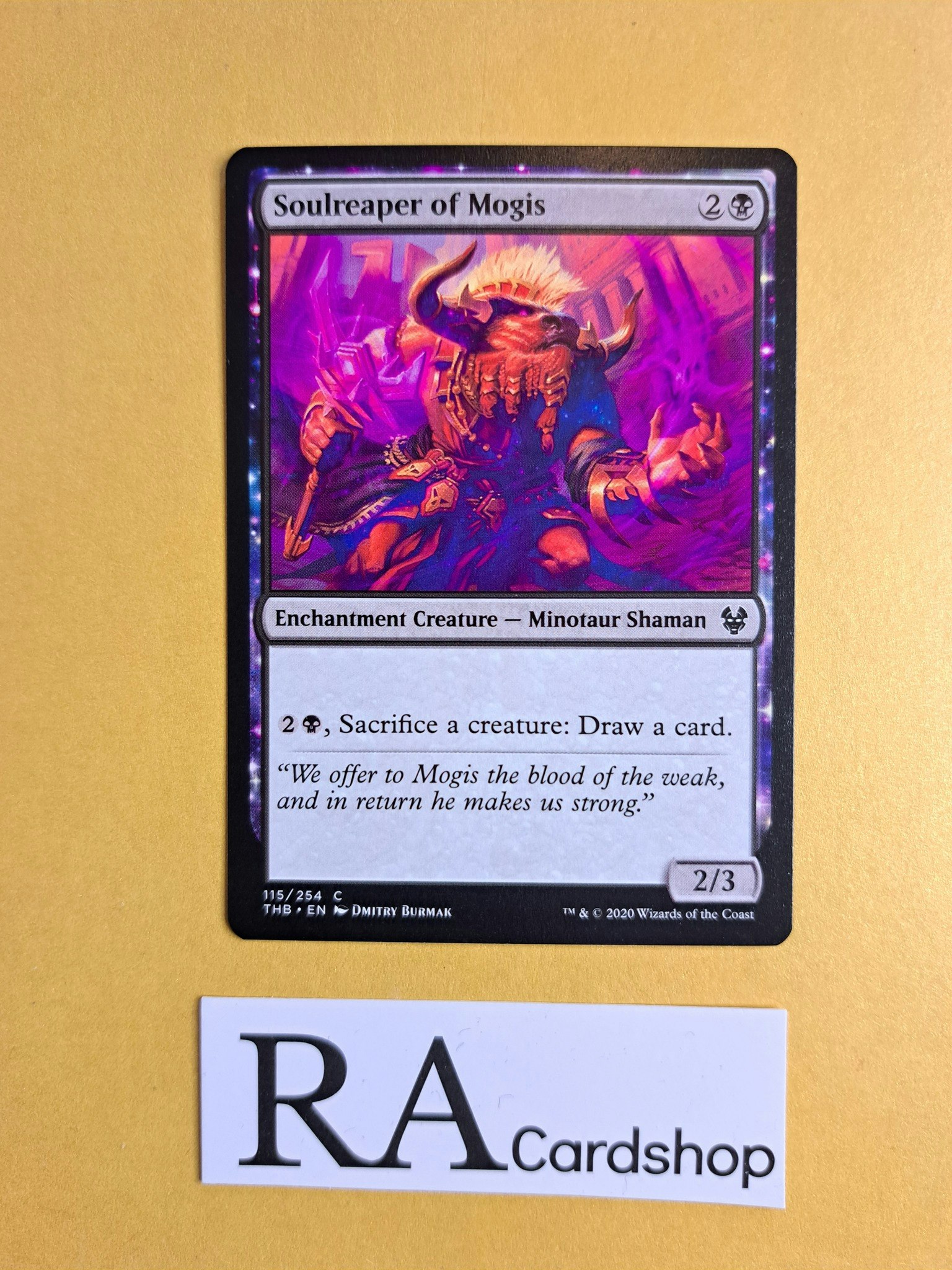 Soulreaper of Mogis Common 115/254 Theros Beyond Death (THB) Magic the Gathering