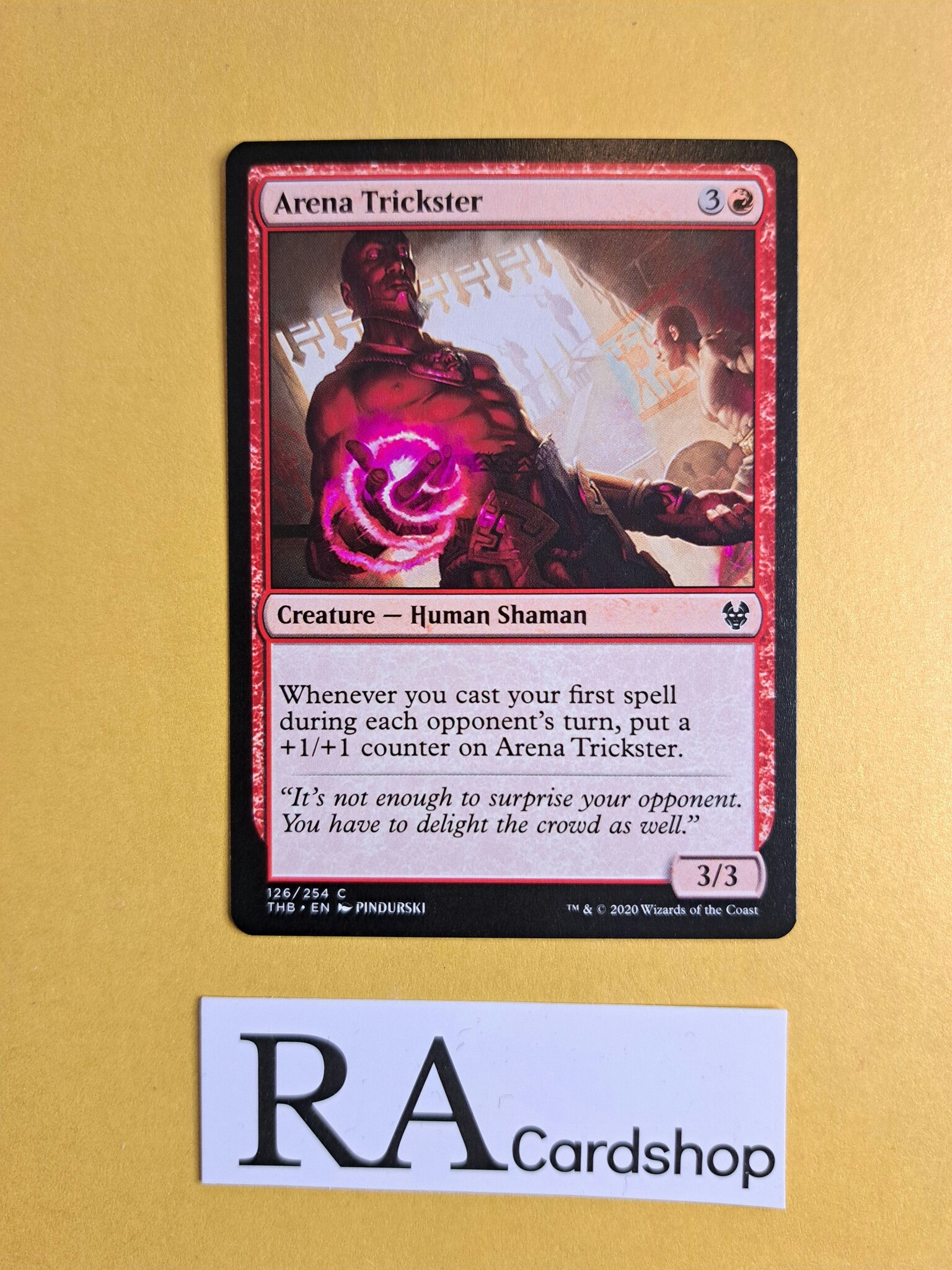 Arena Trickster Common 126/254 Theros Beyond Death (THB) Magic the Gathering