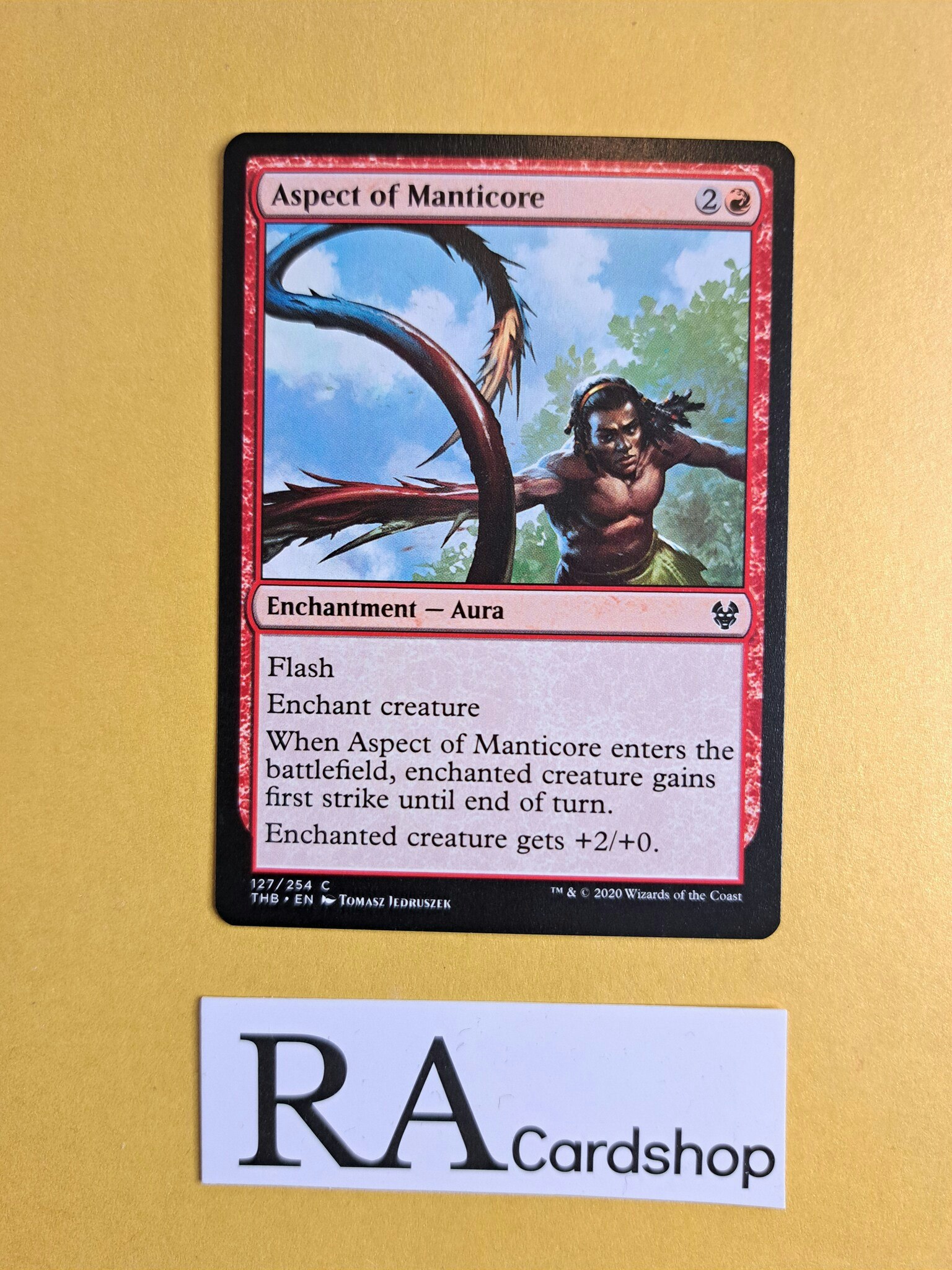 Aspect of Manticore Common 127/254 Theros Beyond Death (THB) Magic the Gathering