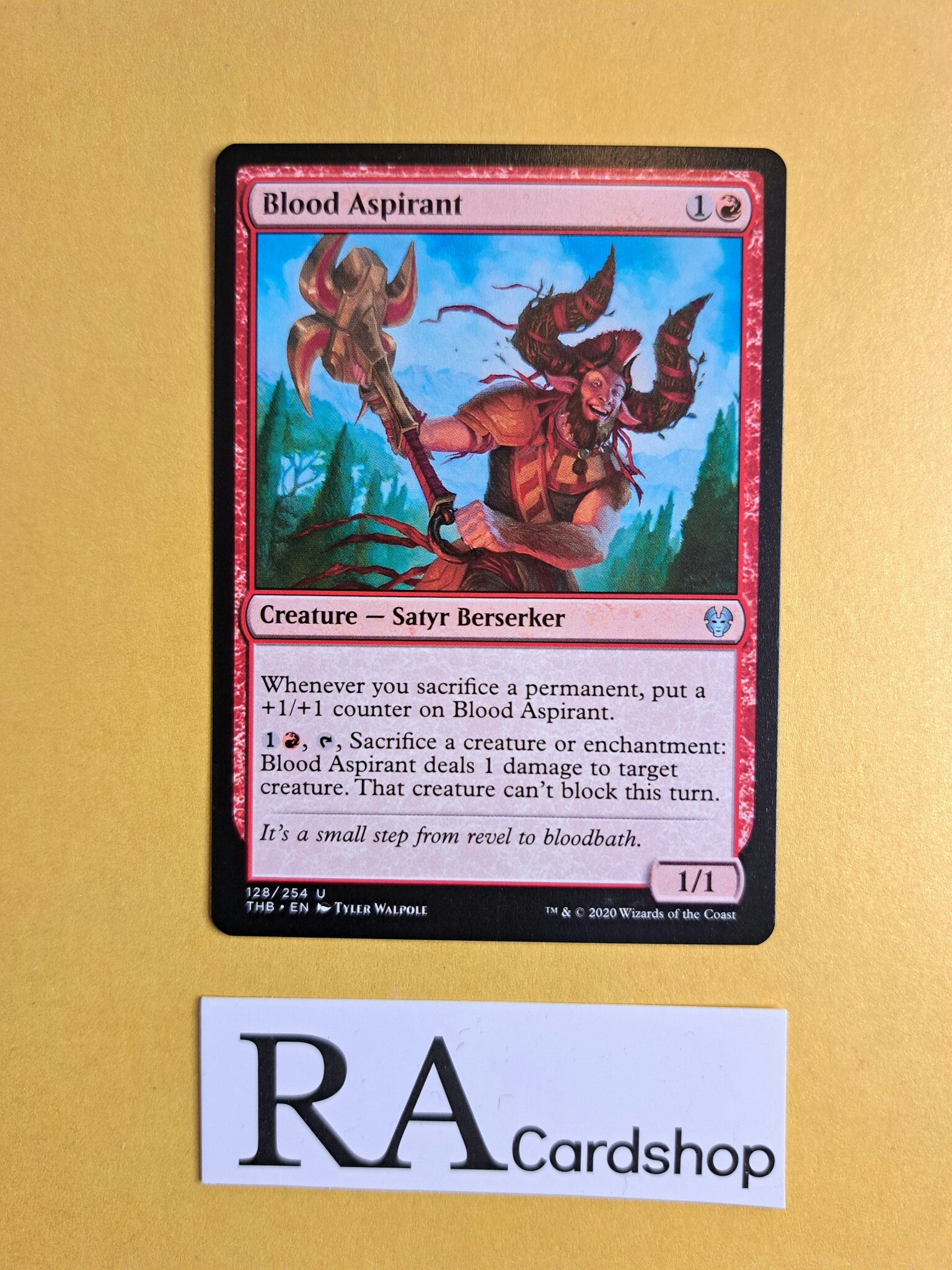 Blood Aspirant Uncommon 128/254 Theros Beyond Death (THB) Magic the Gathering