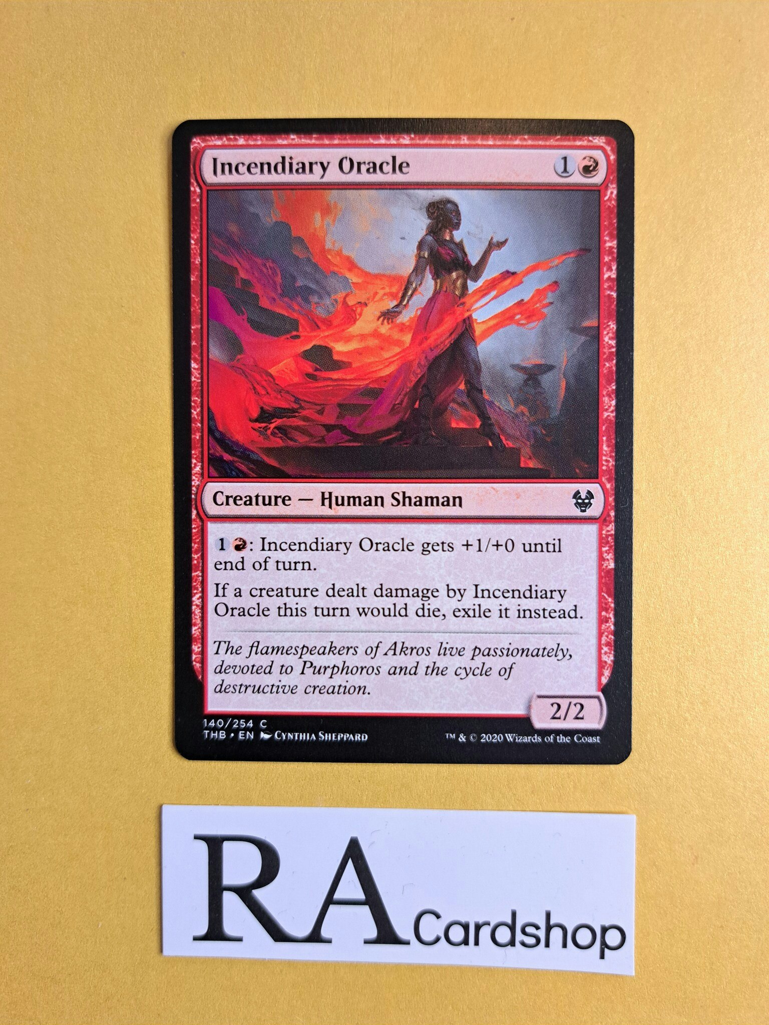 Incendiary Oracle Common 140/254 Theros Beyond Death (THB) Magic the Gathering